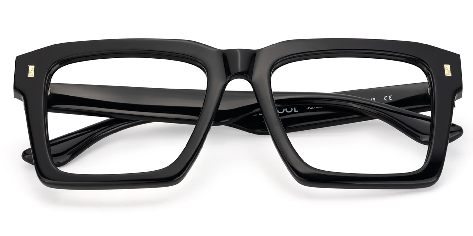 Large Square Prescription Glasses With Black Color2