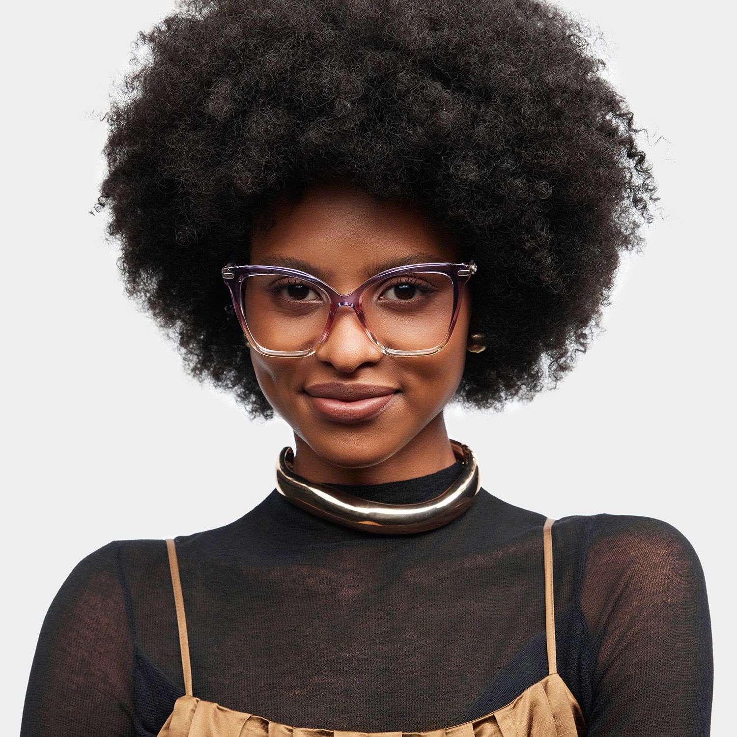 Lamar Multicolor Frame Glasses with Butterfly Frame Online | ZEELOOL0