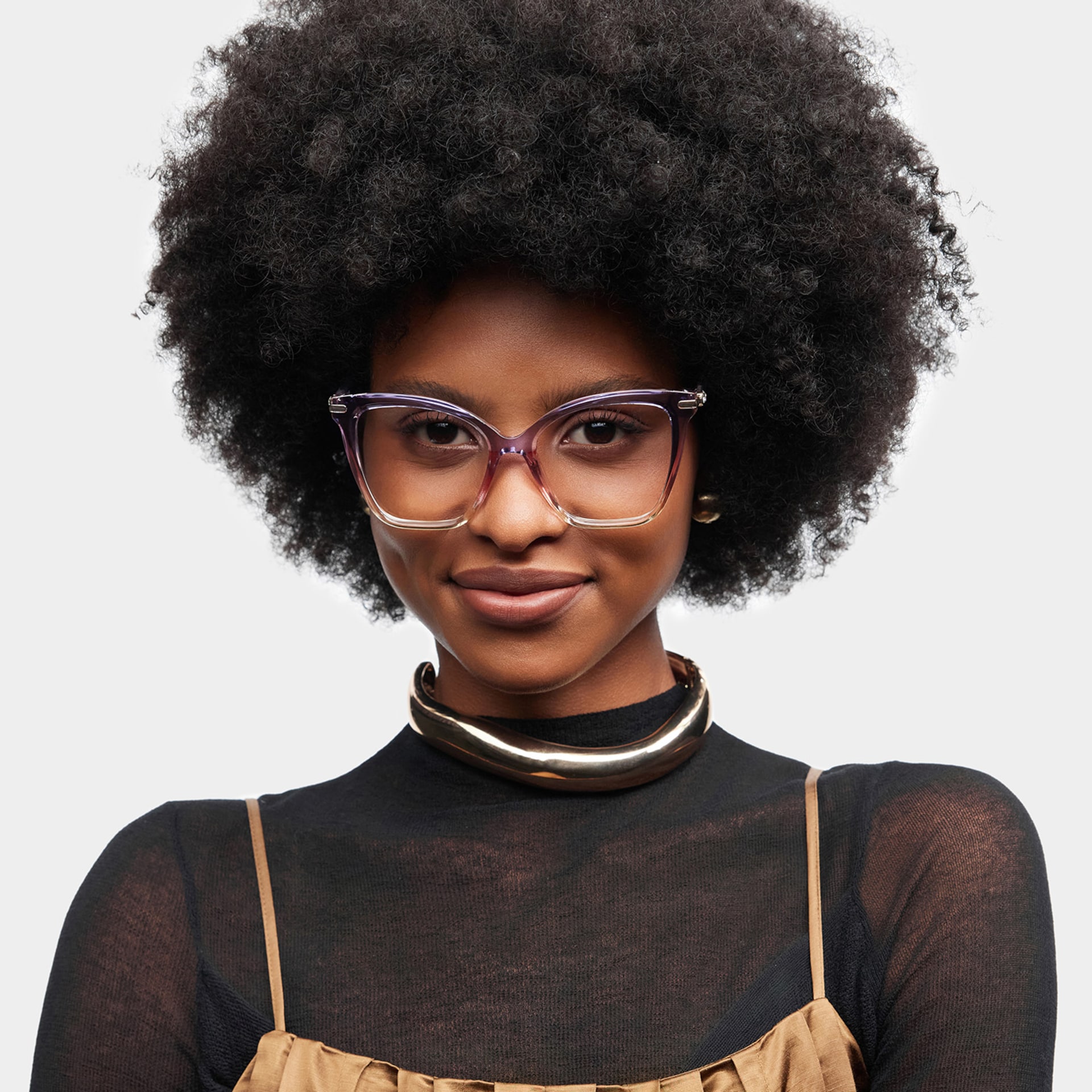 Lamar Multicolor Frame Glasses with Butterfly Frame Online | ZEELOOL0