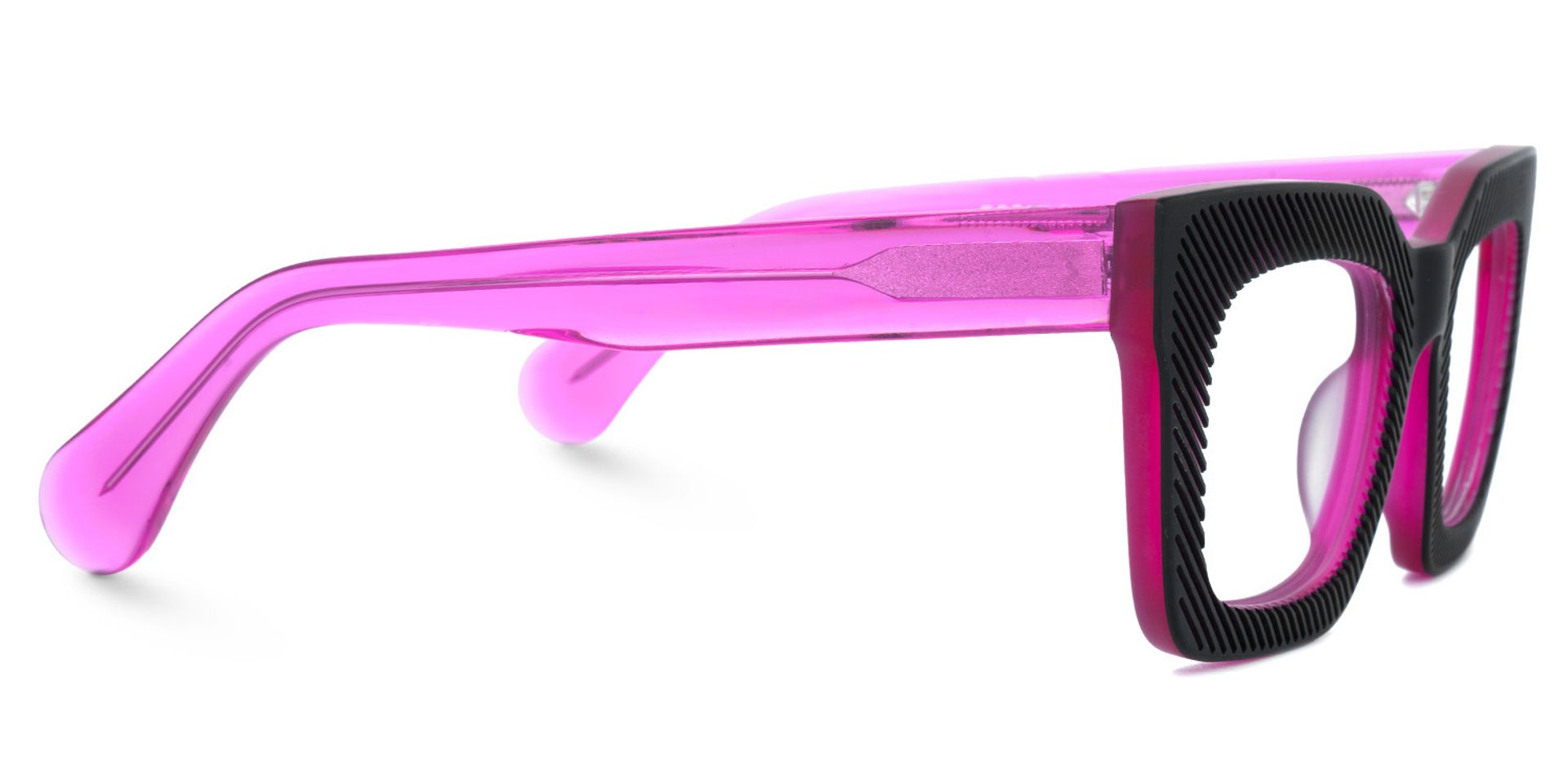 Thick Square Eyeglasses With Purple Color | Zeelool3