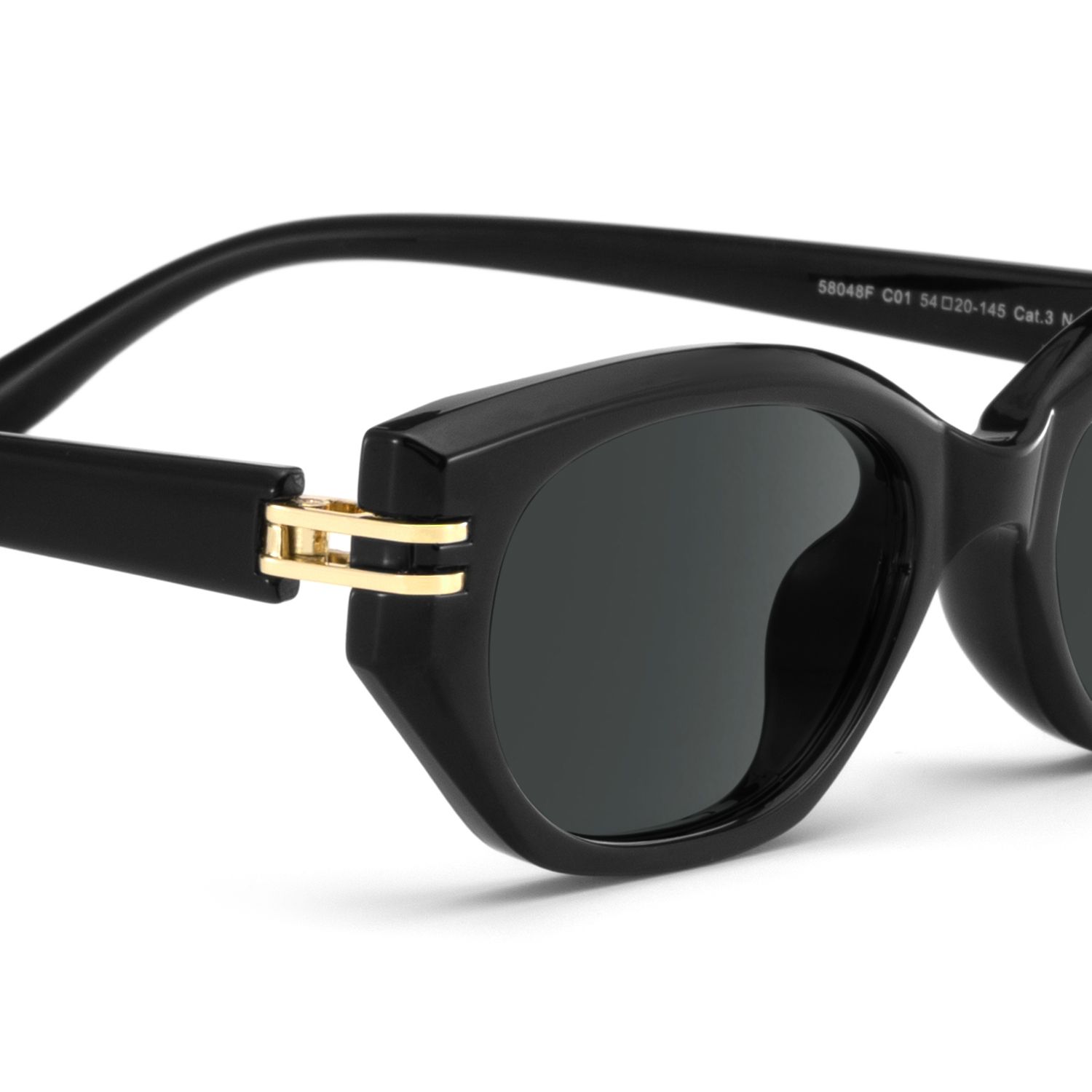 Lagoona Cat Eye Black Frame Sunglasses Online Sale | ZEELOOL4