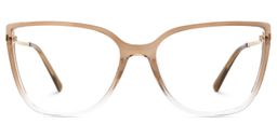 Celisa Cateye Two-Tone Glasses0