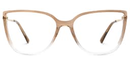 Celisa Cateye Two-Tone Glasses0
