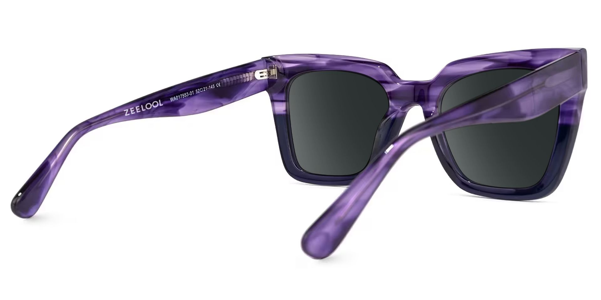 Kathya Square Purple Sunglasses & Glasses Frames3