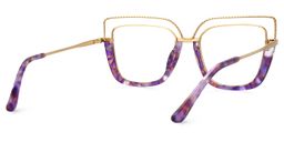 Ornella Cateye Purple Tortoise Glasses3