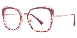 Bilal Square Red Glasses1