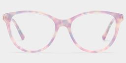 Eli Purple Round Glasses0