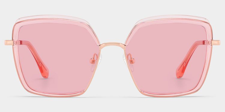 Cordaro Square Pink Glasses