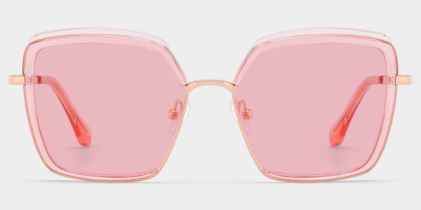 Cordaro Square Pink Glasses