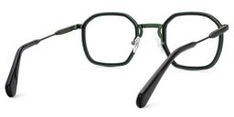 Collette Geometric Green Glasses3