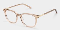 Vilmarie Square Beige Glasses3
