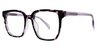 Aivry Square Purple Glasses1