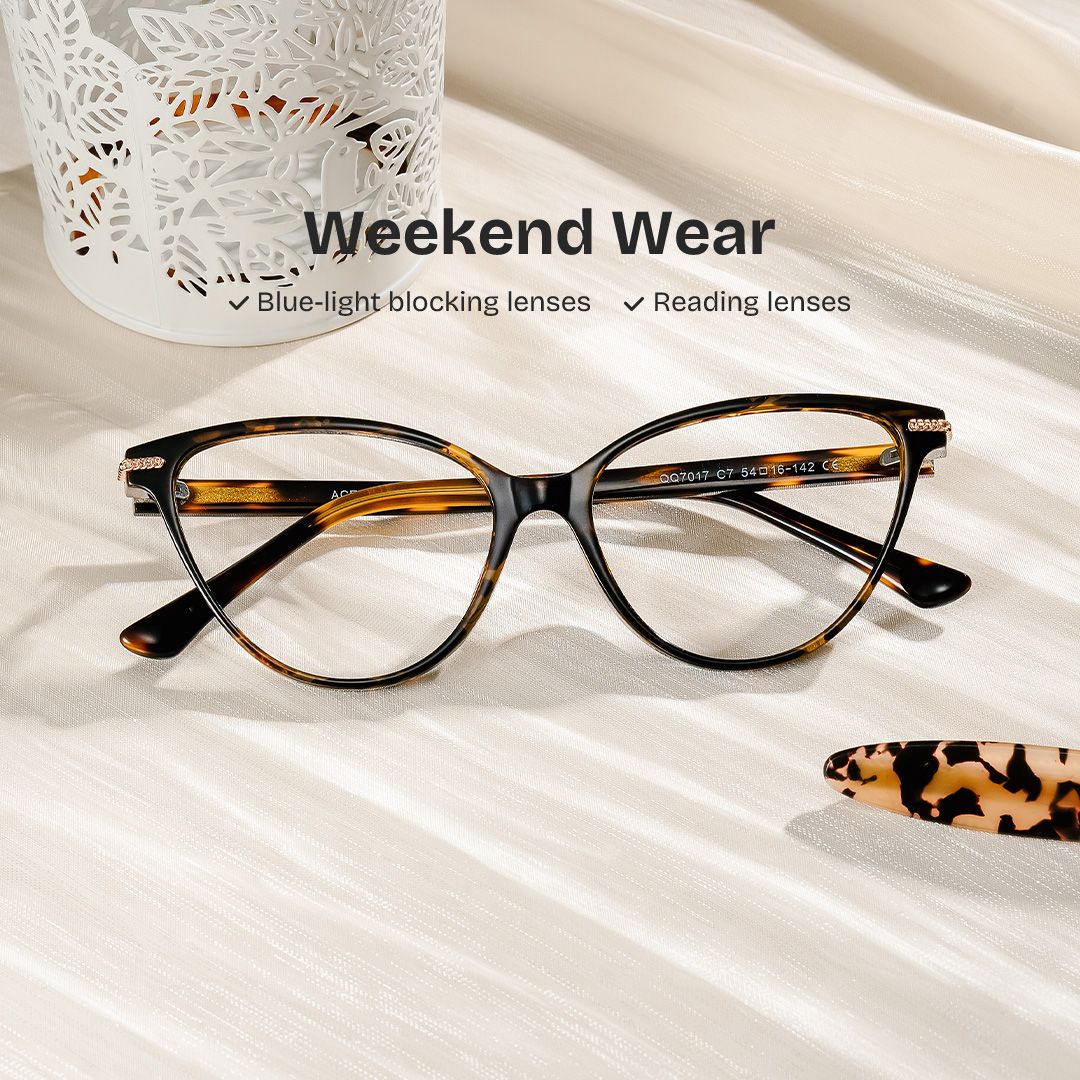 Jagger Tortoise Frame Glasses with Cat eye Frame Online | ZEELOOL0