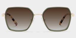 Sophie Green Geometric Glasses0