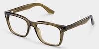 Fletcher Rectangle Brown Glasses2