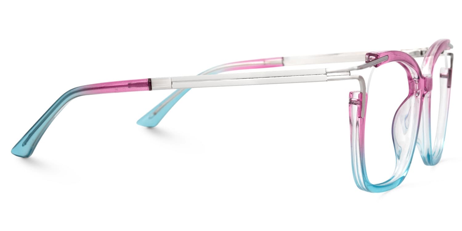 Sidibe Square Pink Blue Glasses2
