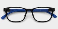Robin Rectangle Black Blue Glasses2