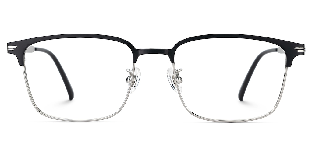 Charleston Browline Silver Glasses