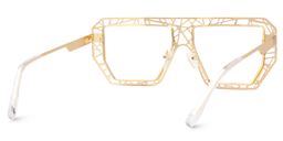 Blake Geometric Gold Glasses3