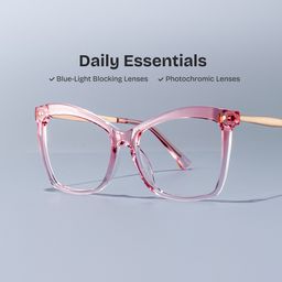 Isaebella Butterfly Pink Glasses0