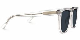 Matherne Clear Square Sunglasses2