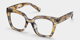 Malcolm Square Brown Glasses2