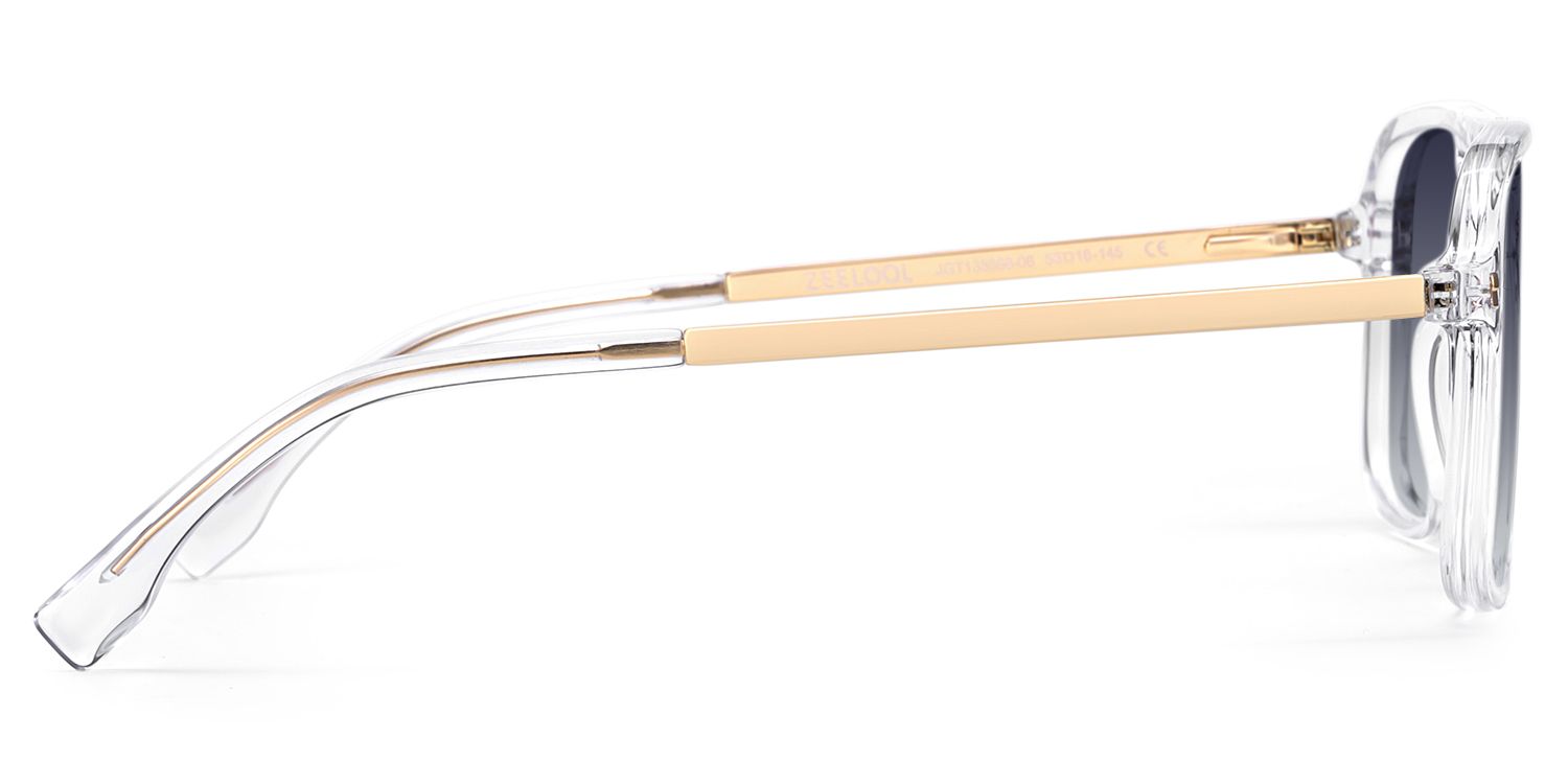 Aviator Kilworth Clear Glasses deals -Zeelool Glasses3