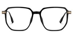 Nesbitt Geometric Black Glasses0