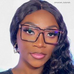 Milian Square Brown Glasses4