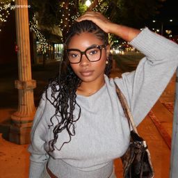 Minguela Square Green Glasses6