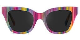 Nereyda Cateye Multicolor Sunglasses0