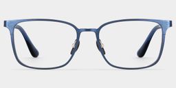 Aubrey Rectangle Blue Glasses1