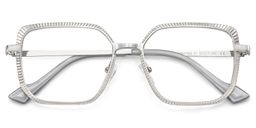 Maverick Square Silver Glasses2
