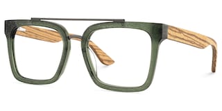 Pascal Aviator Green Glasses3