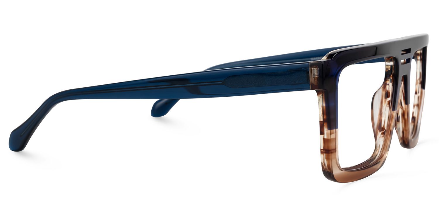 Yamilex Square Two-Tone Glasses | Zeelool Glasses2