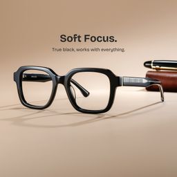 Parker Black Square Glasses0