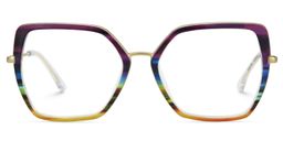 Keller Geometric Multicolor Glasses1