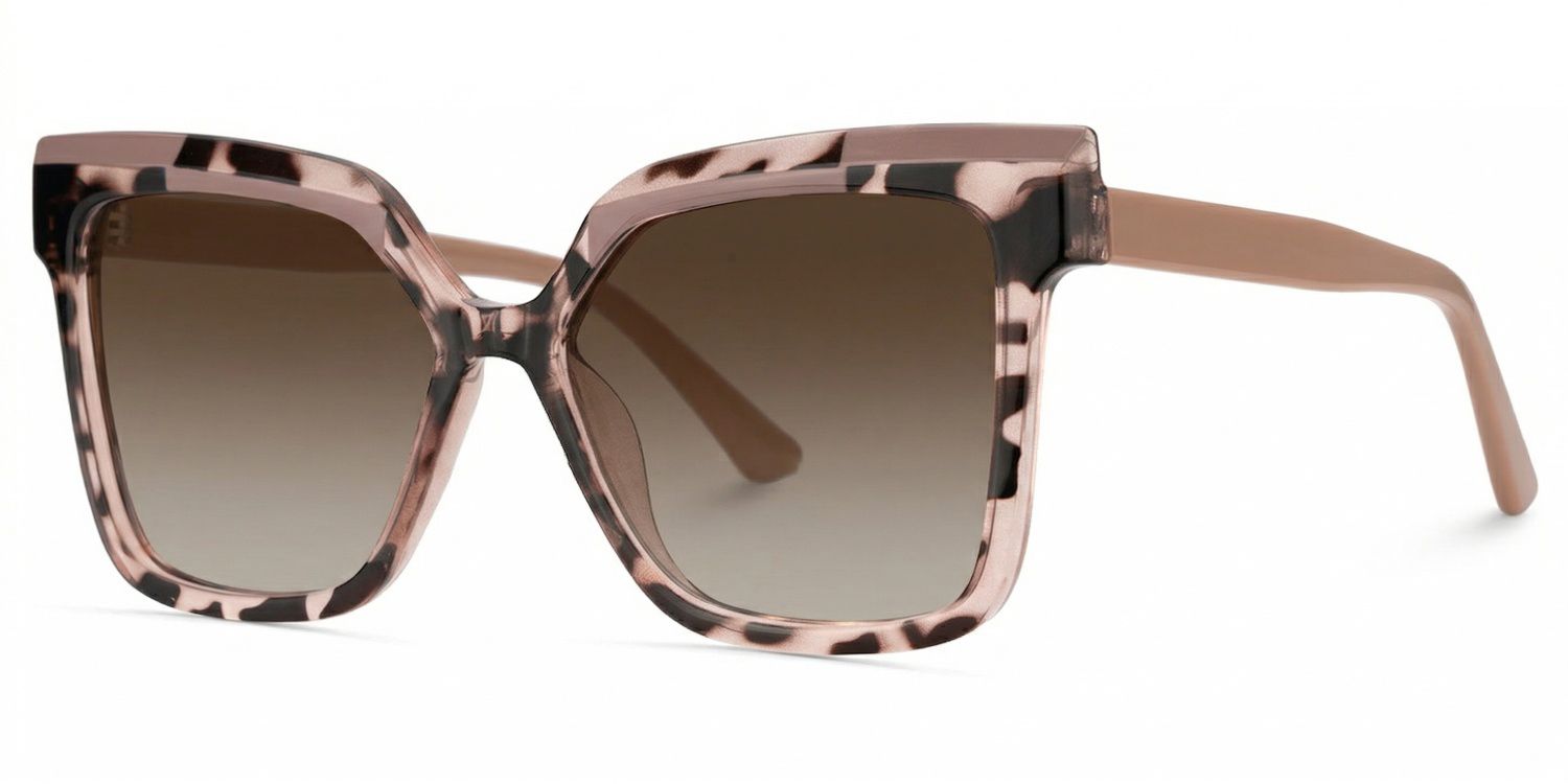 Square Eboney Tortoise Frame Glasses Deals -Zeelool Optical2