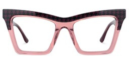 Jaclyn Cateye Red Glasses0