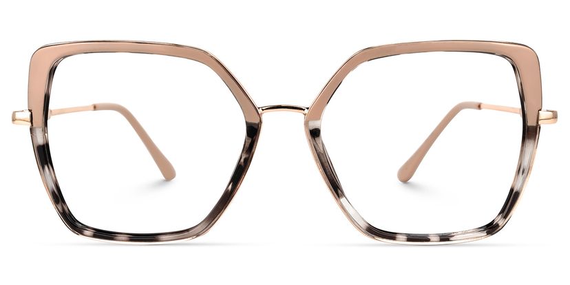 Keller Geometric Two-Tone Glasses