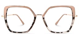 Keller Geometric Two-Tone Glasses0