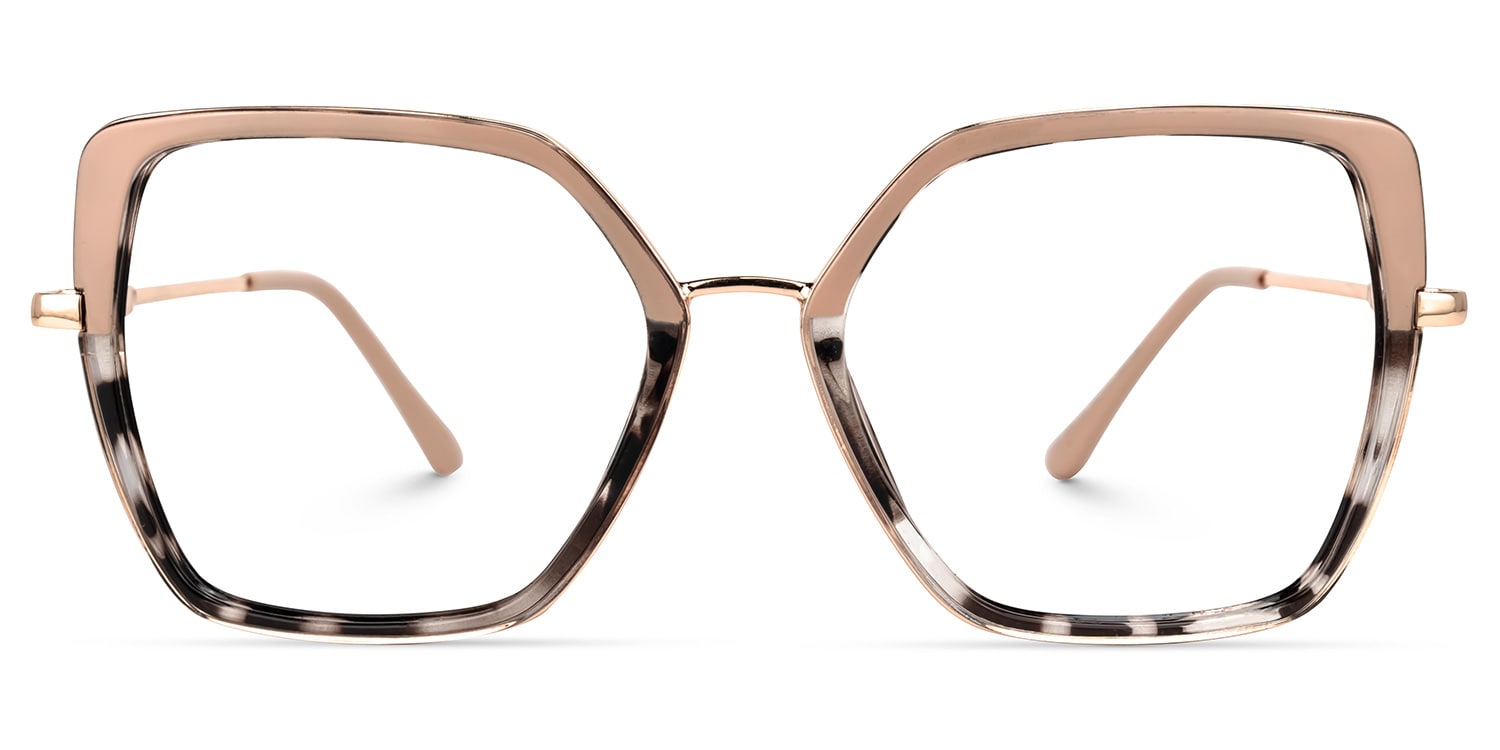 Keller Geometric Two-Tone Glasses