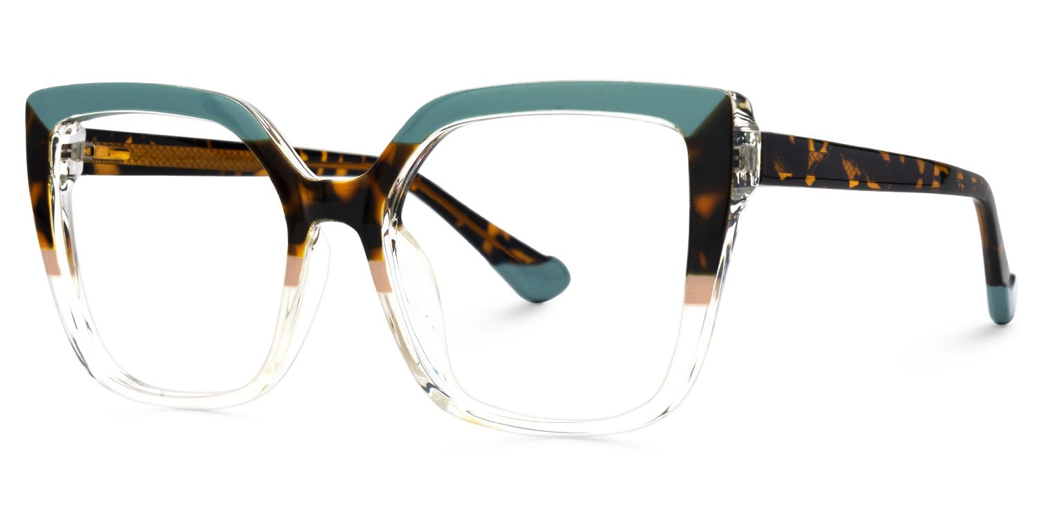 Spring hinges Banchs Eyeglasses, Banchs Tortoise Glasses -Zeelool1