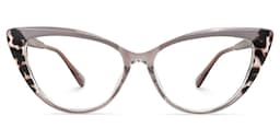Sawida Cateye Two-Tone Glasses0