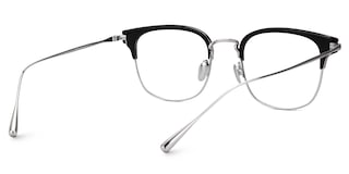 Mecca Browline Silver Glasses3