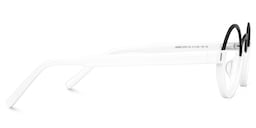 Lumy Round White Glasses2