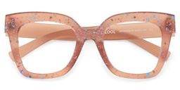 Malcolm Square Matte Brown Glasses2