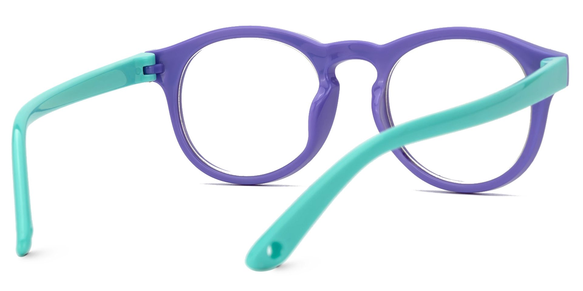 Gilgal Round Purple Frame Eyeglasses for Toddlers3