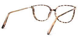Rodz Square Thin Tortoise Glasses4