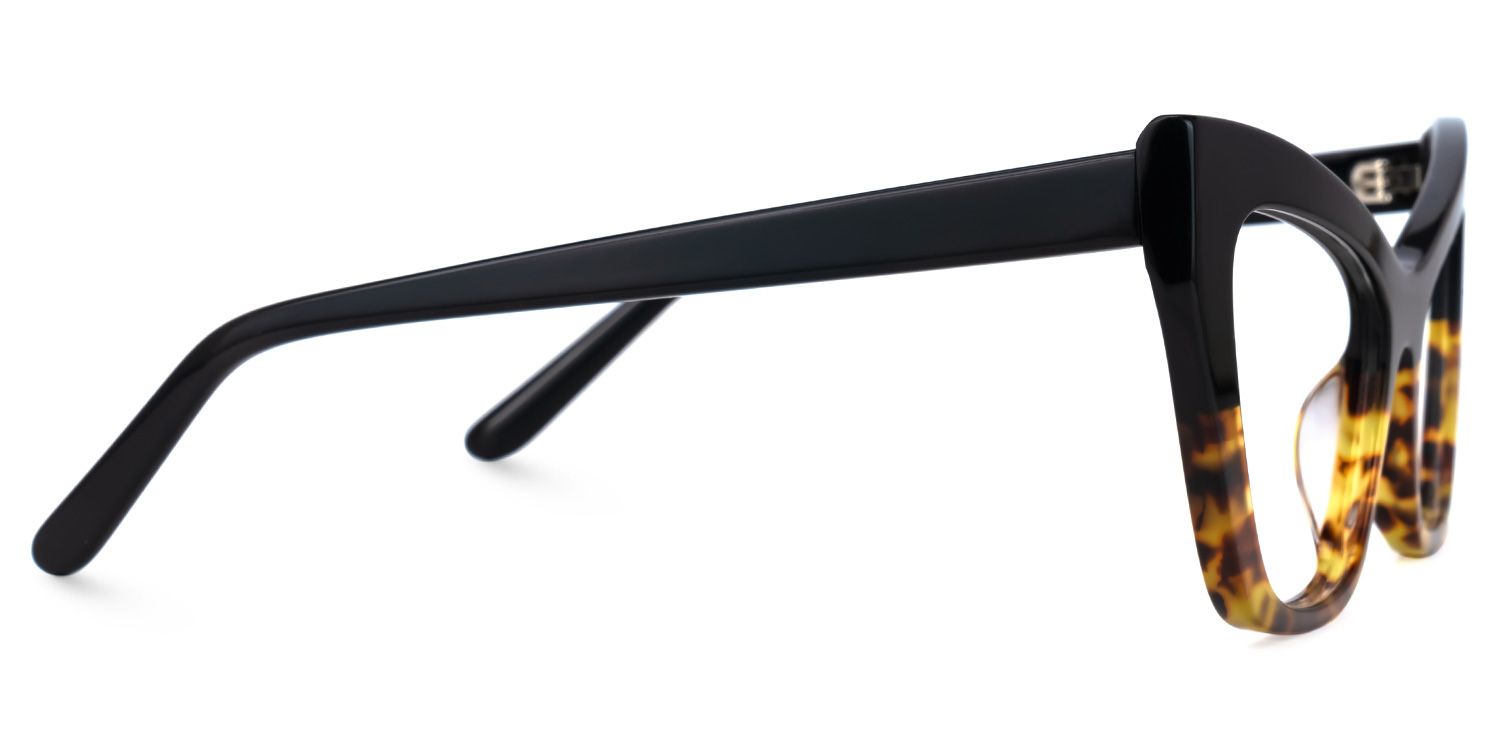 Driscoll Cateye Yellow-Tortoise Glasses | Zeelool Glasses2